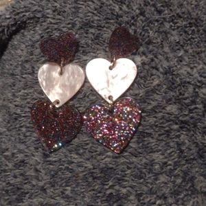 Valentine's earrings